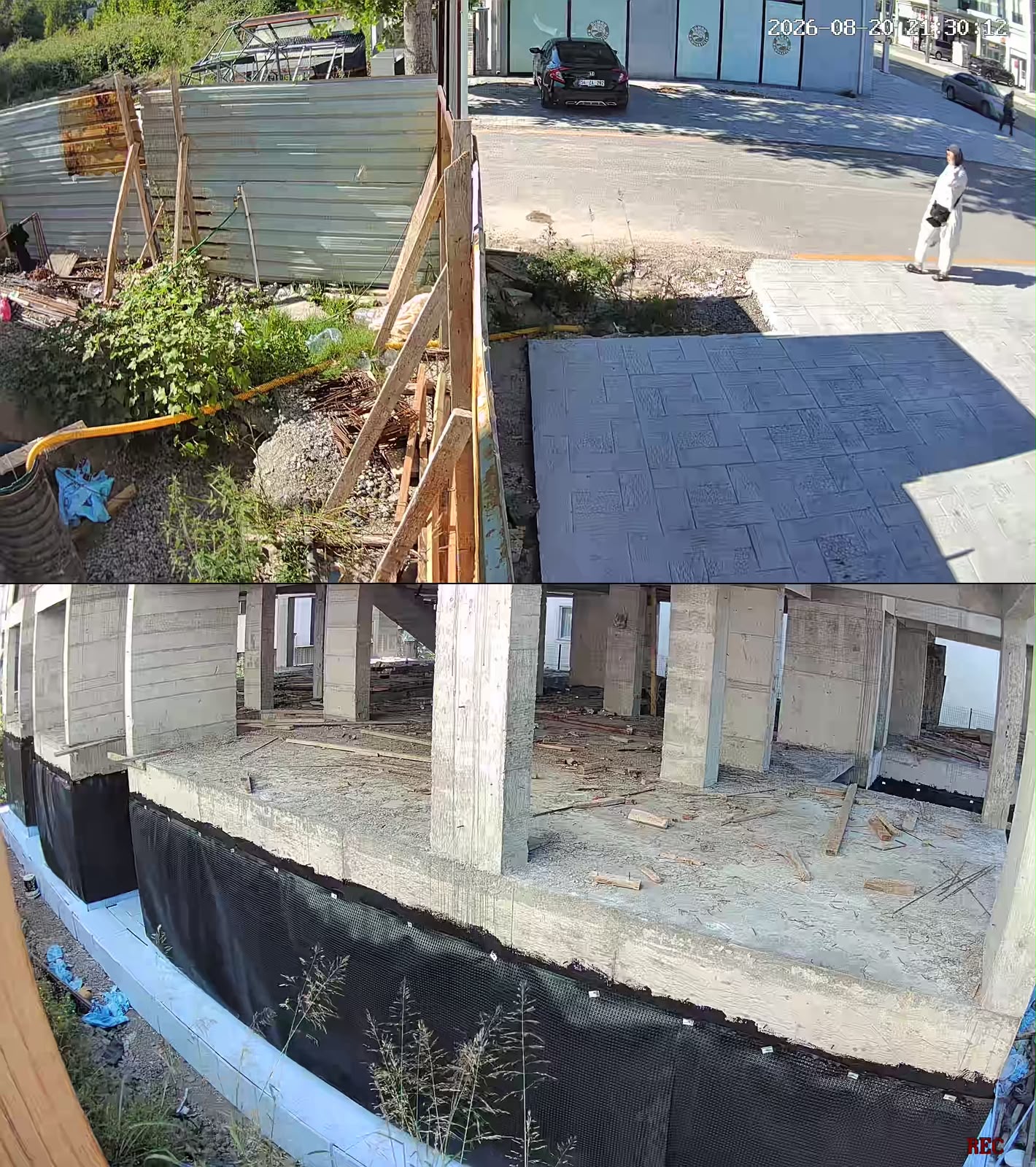 Sakarya Tuzla Mahallesi Bina Projesi uygulama aşaması betonarme taşıyıcı sistem ve saha görünümü 13
