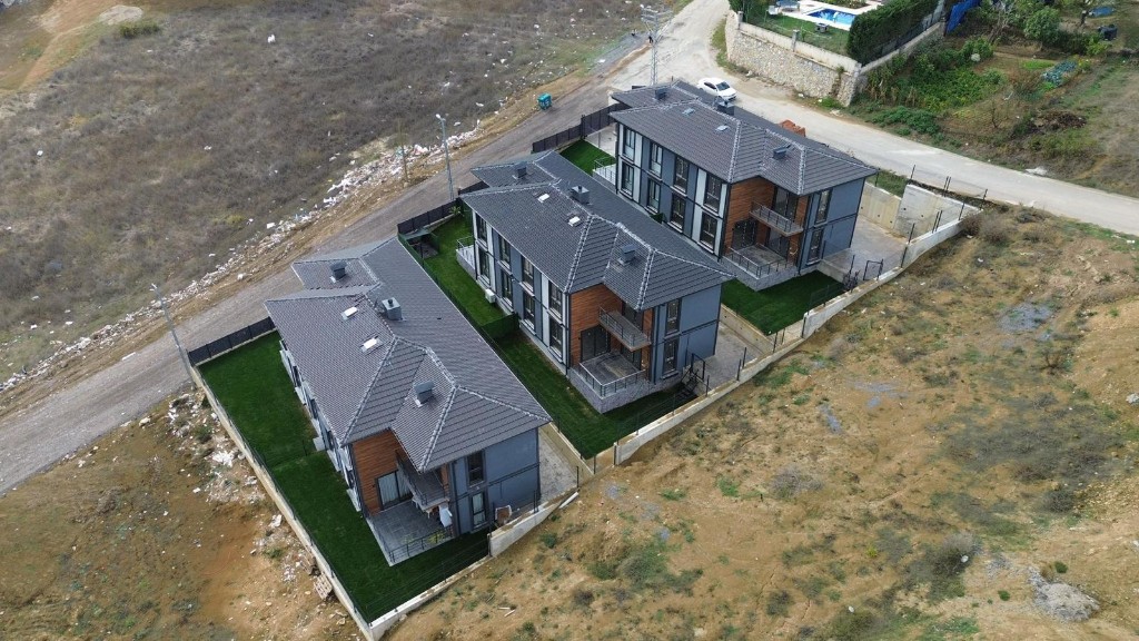 Sakarya Vali Konağı Villaları proje sonrası hava çekimi 2